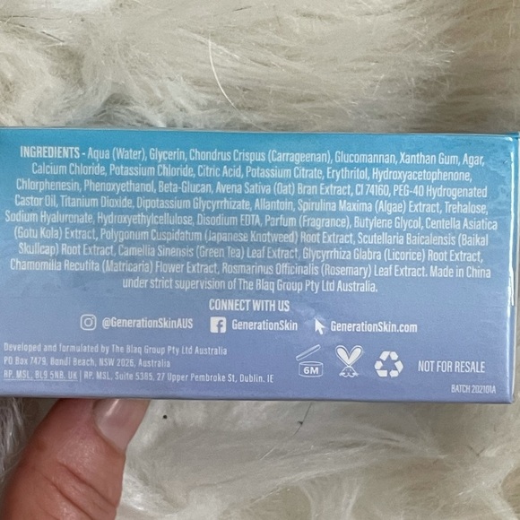 Gen Skin algae eye patches. NIB - Picture 3 of 4